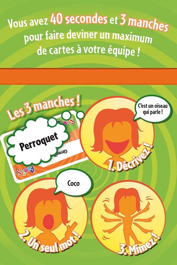 Repos Production | Time's Up! : Family - Version Verte | Jeu de société | À partir de 8 ans | 4 à 12 joueurs | 30 minutes