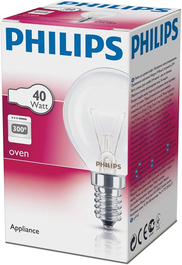 Phillips véritable original Lampe Ampoule pour four Petit culot à vis – Image 3