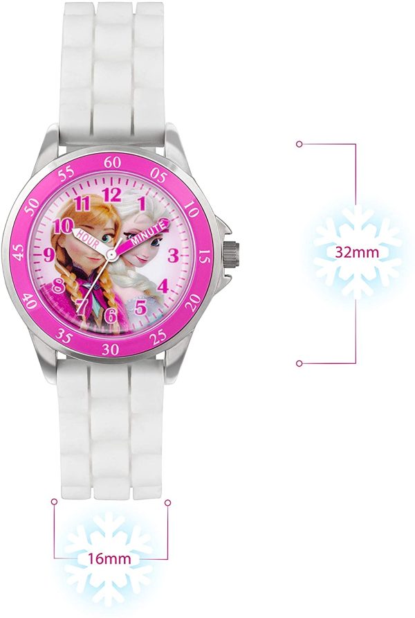 Frozen Montre Enfant Analogique Quartz avec Bracelet en Caoutchouc ??FZN3550 – Image 2