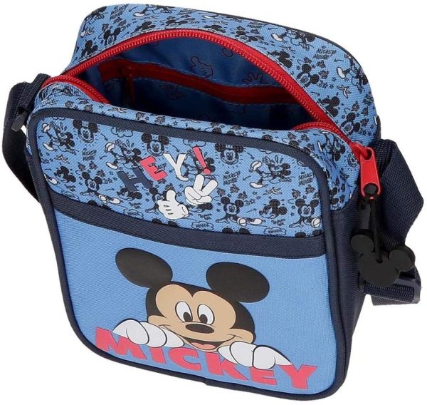 Disney Mickey Moods Bandoulière Rouge 15x19x10 cms Polyester – Image 5