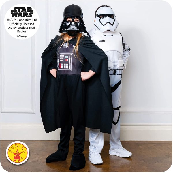 Rubie's - Déguisement Classique Officiel - Dark Vador Star Wars, enfant, ST-641066M, Taille M 5 à 6 ans – Image 2