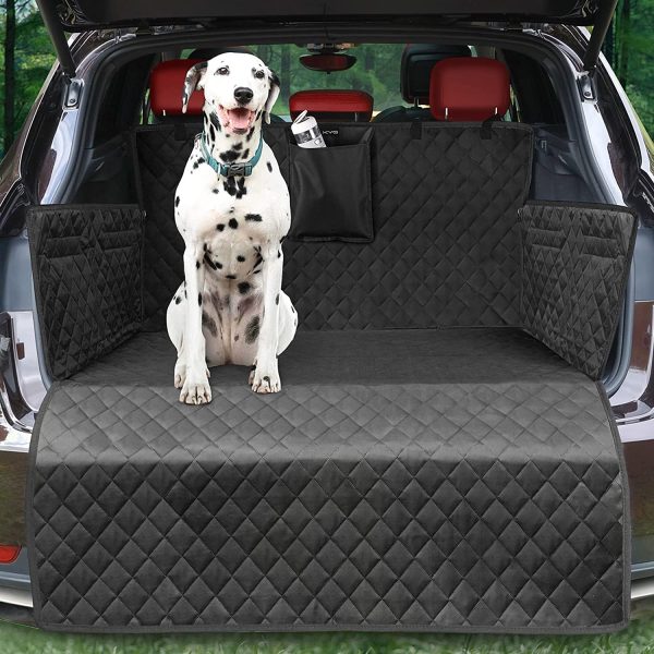 KYG Coffre Protection Housse de Coffre Couverture de Voiture pour Chien Imperméable et Antidérapant Housse Protection Coffre pour Universelle Voitures et SUV 178×100 cm – Image 2