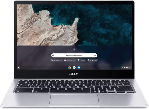 Chromebook Spin 513 CP513-1H-S64V Ordinateur Portable Tactile Convertible 13,3'' Full HD IPS, PC Portable (Qualcomm Snapdragon SC7180, RAM 8 Go, 64 Go eMMC, Qualcomm Adreno 618, Chrome OS) - Gris – Image 6