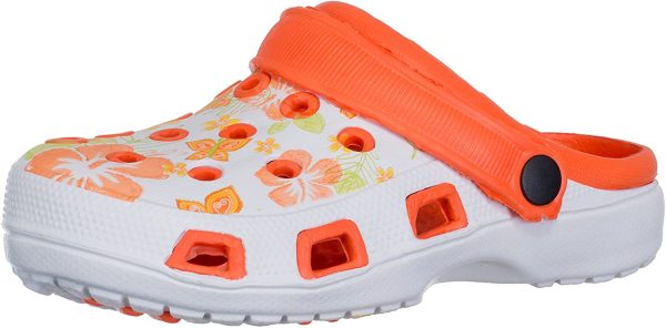 Brandsseller Sabots Femmes Chaussure de Jardin Pantoufle Plage Sandales Clogs Motif de Fleurs – Image 6