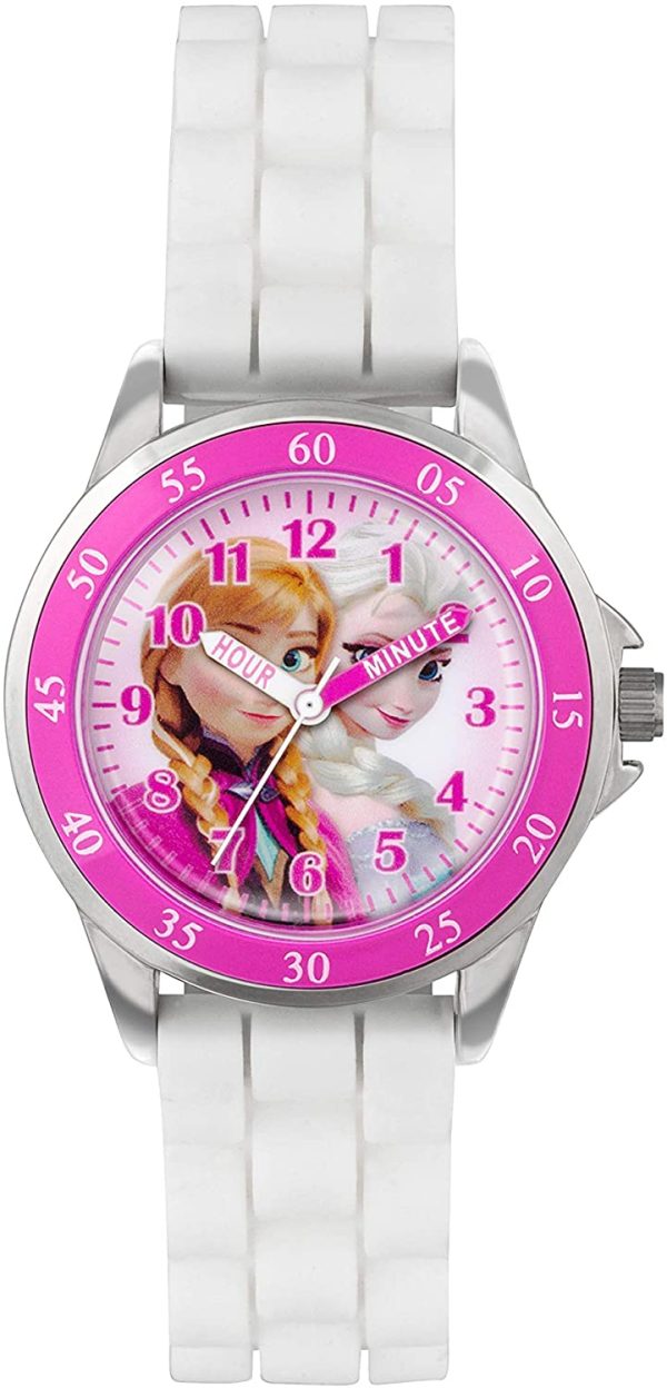 Frozen Montre Enfant Analogique Quartz avec Bracelet en Caoutchouc ??FZN3550