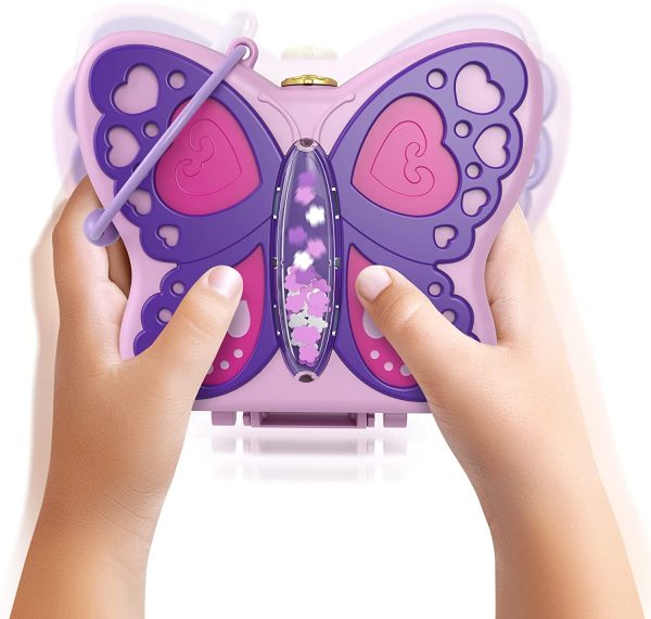 Polly Pocket Coffret Univers Le Jardin Papillon, mini-figurines Polly et sa maman, 5 surprises et 12 accessoires, jouet pour enfant, GTN21 – Image 8