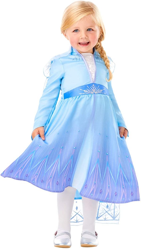 Rubie's - Déguisement Officiel - Elsa La Reine Des Neiges 2, enfant, I-300284TOD, Taille XS 2 à 3 ans – Image 5