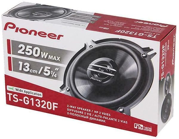 Pioneer TS-G1320F Haut-Parleur de Voiture 2 Voies Noir – Image 2