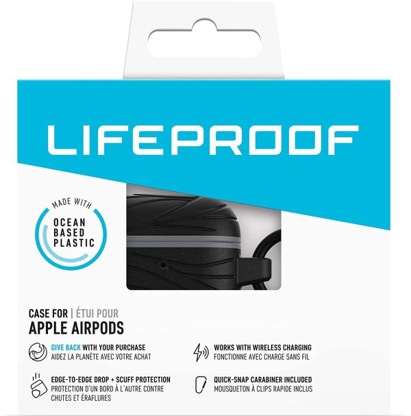 pour AirPods (1st & 2nd gen), Coque de Protection élégante pour oreillette fabriqué en Plastique recyclé provenant des Océans, Noir 77-83824 – Image 7