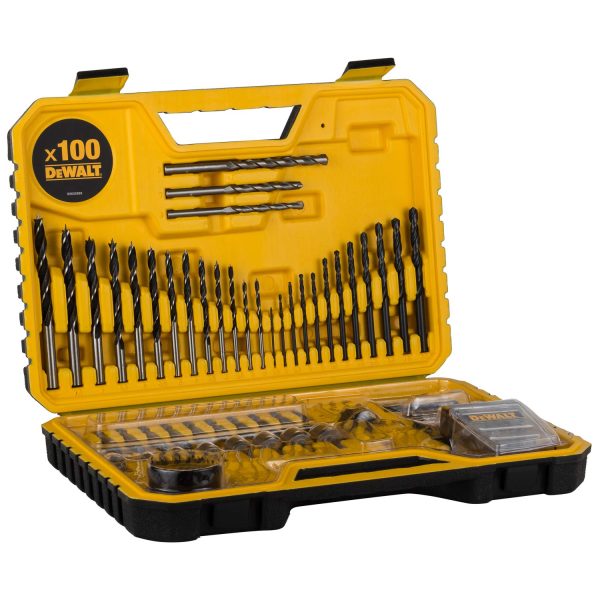 DEWALT - Coffret de 100 Pièces de Perçage et Vissage Haute Performance - DT71563-QZ ??Assortiment Polyvalent pour Perceuse et Tournevis ??Coffret avec Rangement pour Accessoires d’Outils Robuste – Image 5