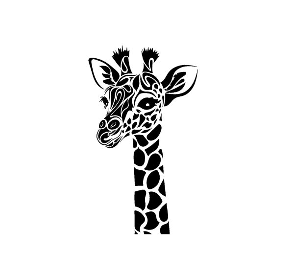 Girafe en flex thermocollant : Différentes Couleurs – Image 6