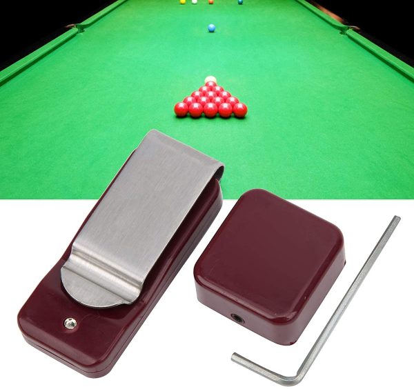 SALUTUYA Accessoire de Billard Porte-Craie de Billard pour Joueurs de Billard – Image 3