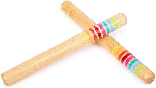 Small Foot 11496 Barres de Son en Bois, Instrument de Musique pour Enfants, Groupe de Produits Sound Jouets, Multicolore – Image 4