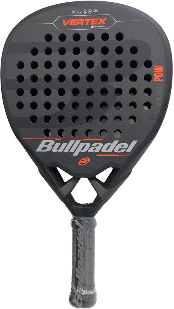 BullPadel Vertex Carbon Pro Black LTD Rough