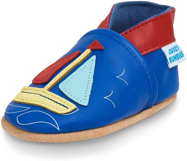 Juicy Bumbles Chaussures Bébé - Chaussons Bébé - Chaussons Cuir Souple - Chaussures Cuir Souple Premiers Pas - Bébé Fille Chaussures Bébé Garçon – Image 3