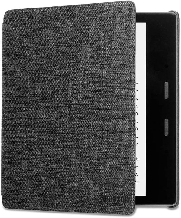 Étui en tissu protégeant de l'eau pour Kindle Oasis (10ème génération et 9ème génération uniquement), Anthracite