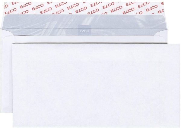 Elco 60281 Boite de 500 enveloppes sans fenêtre Format DL Blanc & Scotch 8.1975C32 Pack de 3 Dévidoirs de Ruban 19 mm x 7,5 m – Image 3