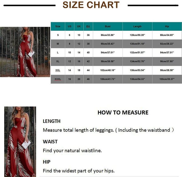 ZYUEER Combishort Bustier Femme Hiver Jumpsuit Femme Sexy Pantalon, Combinaison Romper Hiver Chaud Clubwear Pas Cher – Image 4