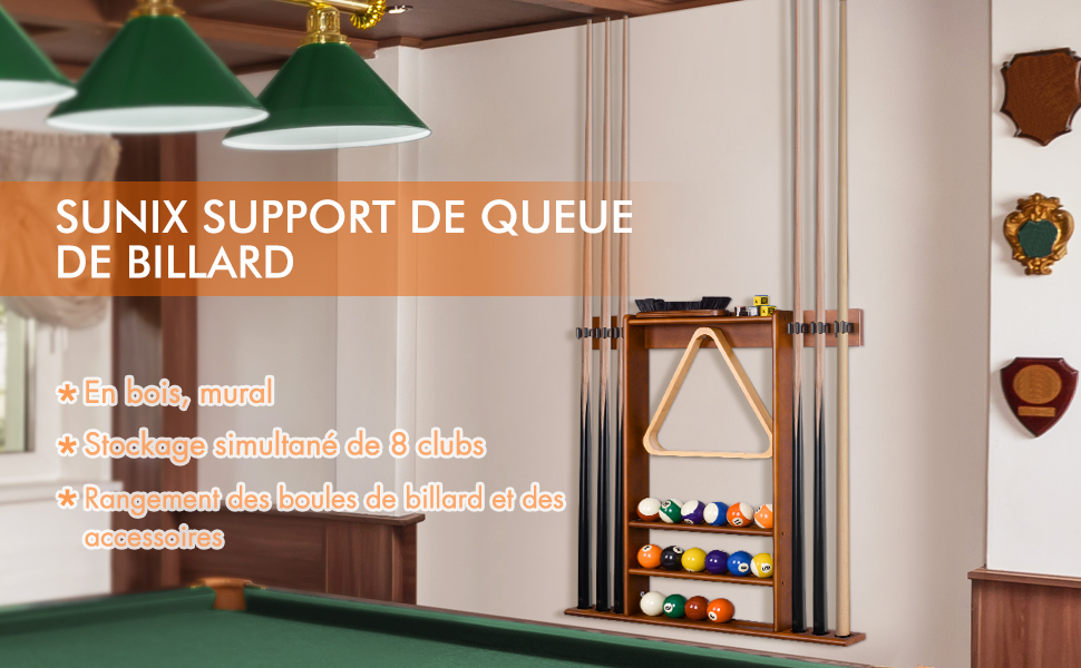 Support de Queue de Billard