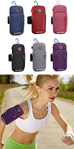 BAGZY Unisex Running Armband Phone Holder