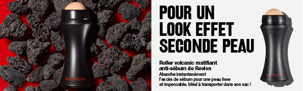 Revlon, pierre volcanique, excès de sébum, matifiant, Roller volcanic, peau grasse, zone T