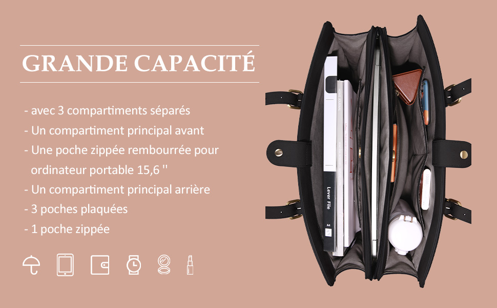 Sac à Main en PU Cuir messagers