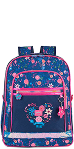 Sac A Dos Fille Garcon Style Cartable Scolaire Grande Capacité Ecole Primaire Collège Voyage Cadeau 