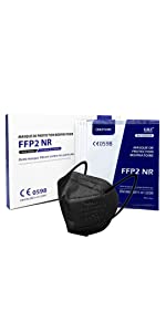 CRAZYCHIC - Masque FFP2 NR Certifié Norme CE EN149 - Masque de Protection Respiratoire