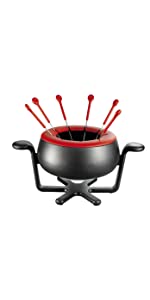 fondue;accessimo;tefal;fromage;viande;chocolat:convivial;réglable;sécurité;électrique;famille