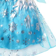 robe reine des neiges 3 ans