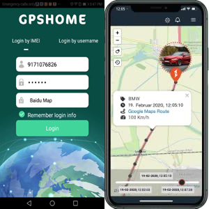 Application GPSHOME