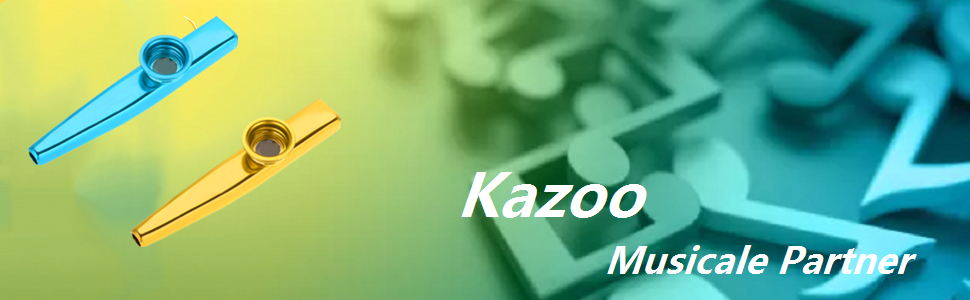 Kazoo en métal