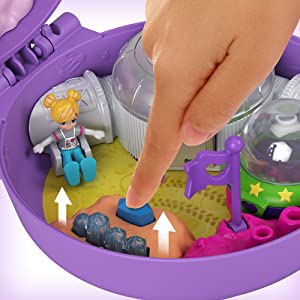 " Passez la souris sur l'image pour zoomer Polly Pocket Coffret Univers L’Exploration de Saturne