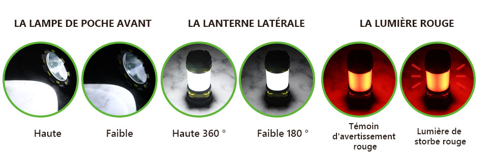  Lampe Camping LED