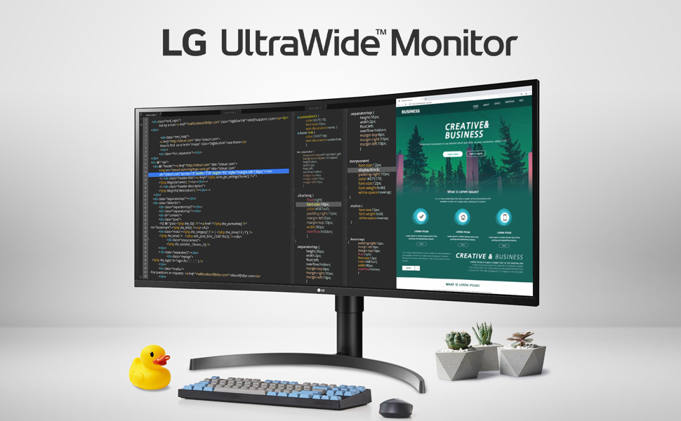 écran lg ultrawide