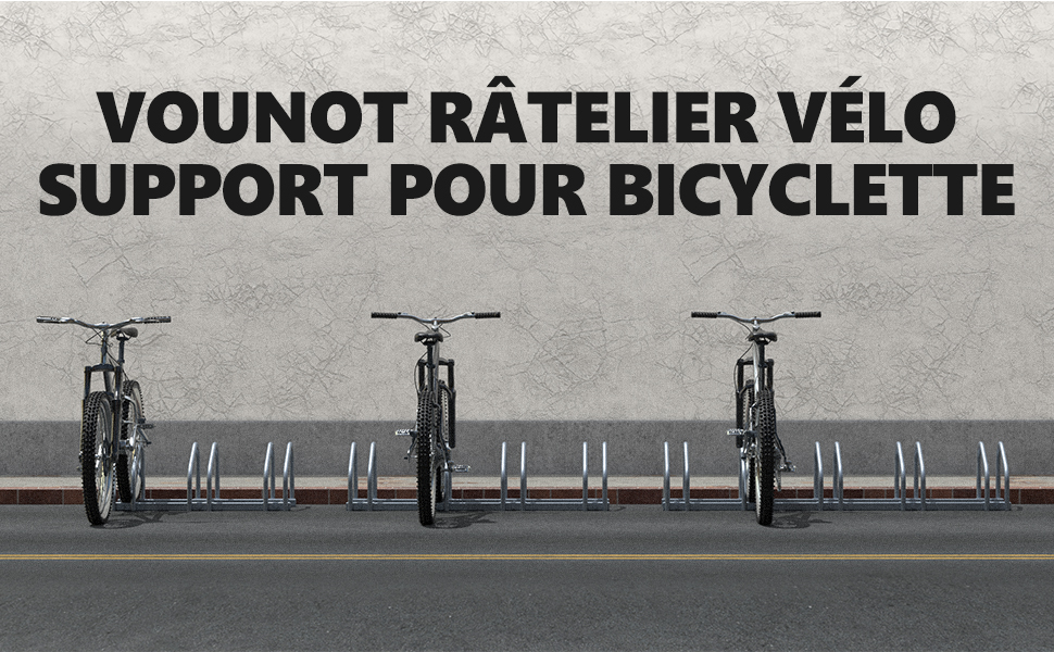 Support de stationnement pour vélos