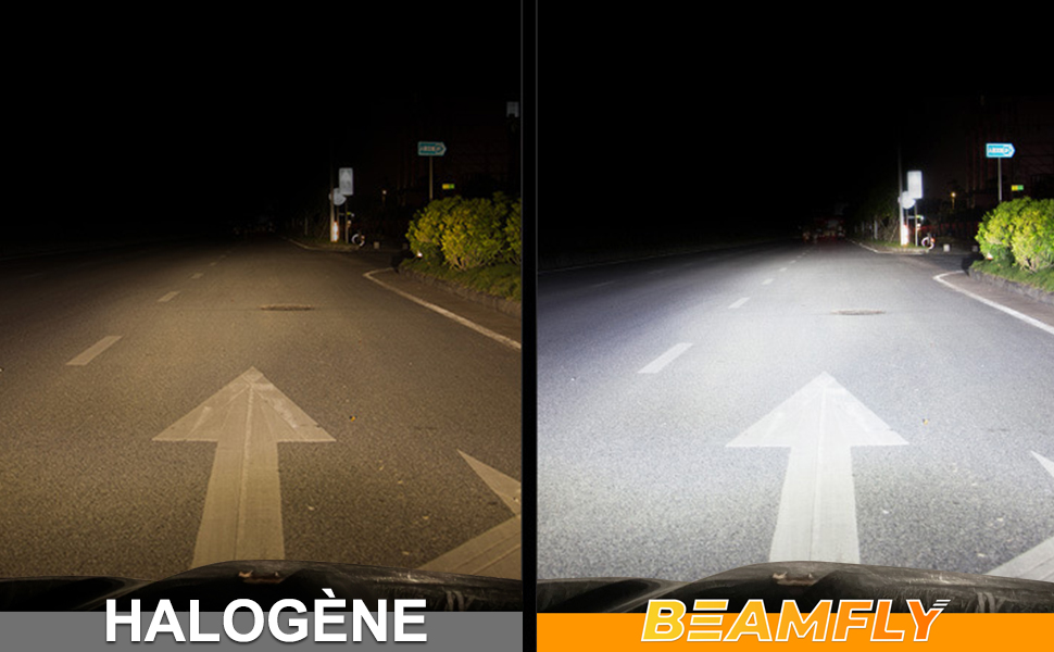 HALOGÈNE VS LED