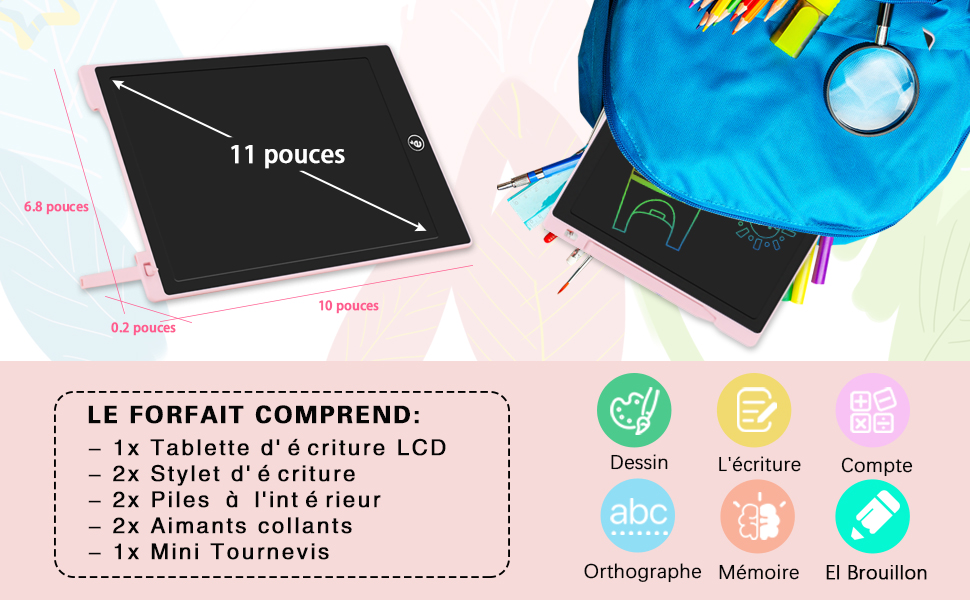 Tableau d'écriture électronique