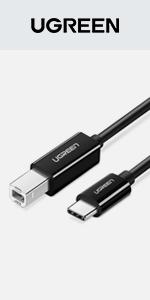 Câble USB C Imprimante