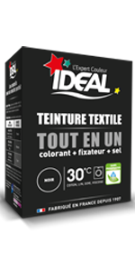 Idéal, teinture, raviver, colorer, customiser, France, doiy, facile, poudre, noir