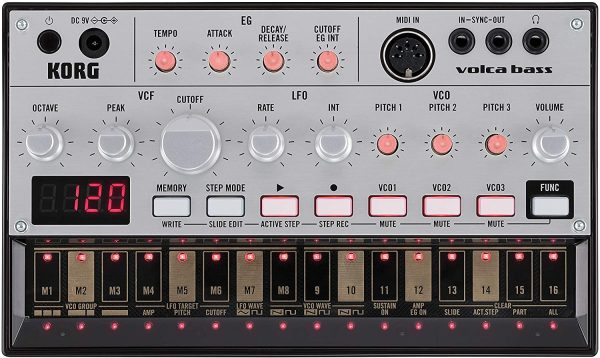 Korg VOLCA-BASS Synthétiseur analogique Noir