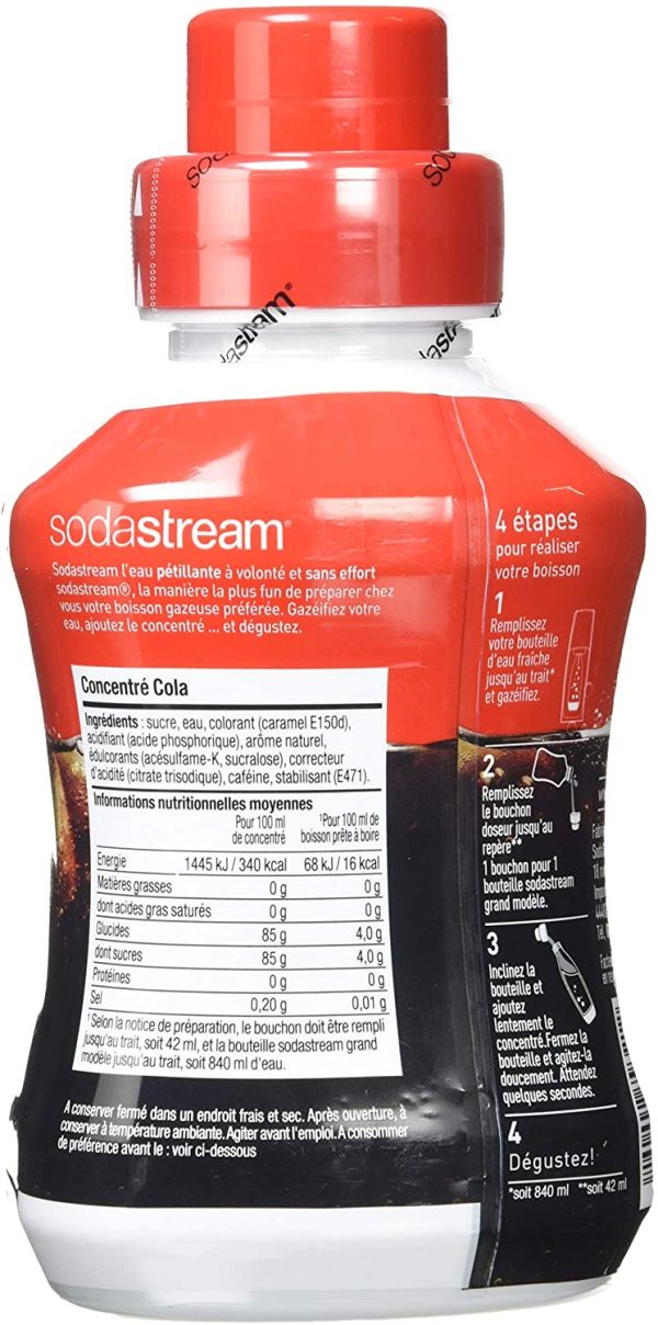 Sodastream Concentré Saveur Cola, 500ml – Image 4