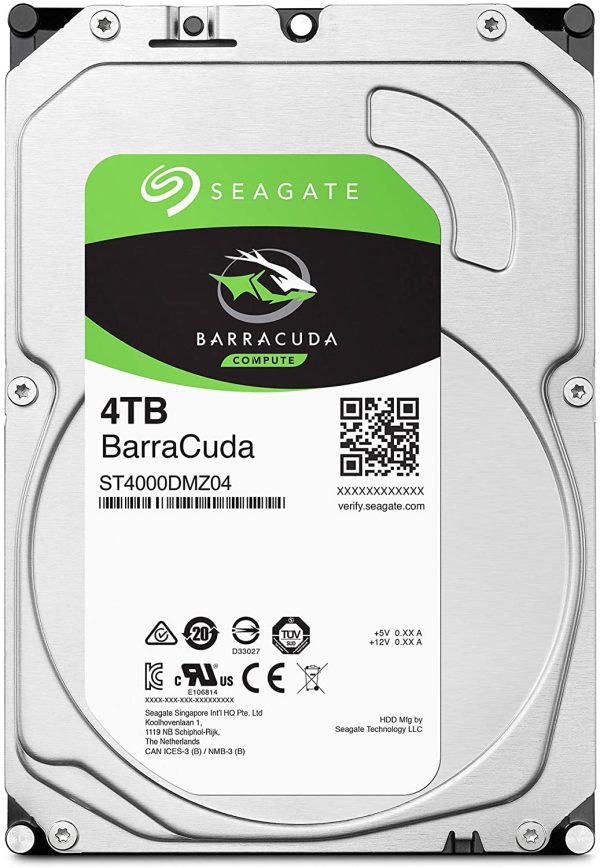 BarraCuda, 4 To, Disque dur interne HDD ??3,5" SATA 6 Gbit/s 5 400 tr/min, 256 Mo de mémoire cache, pour PC de bureau, Ouverture facile (ST4000DMZ04) – Image 4