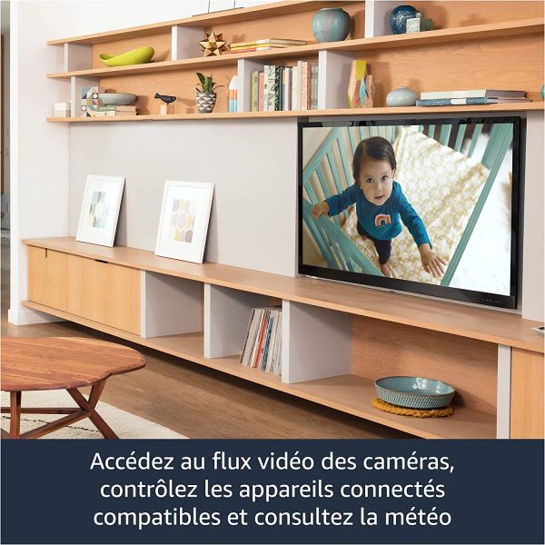 Fire TV Stick 4K avec télécommande vocale Alexa (dotée de boutons de contrôle de la TV)