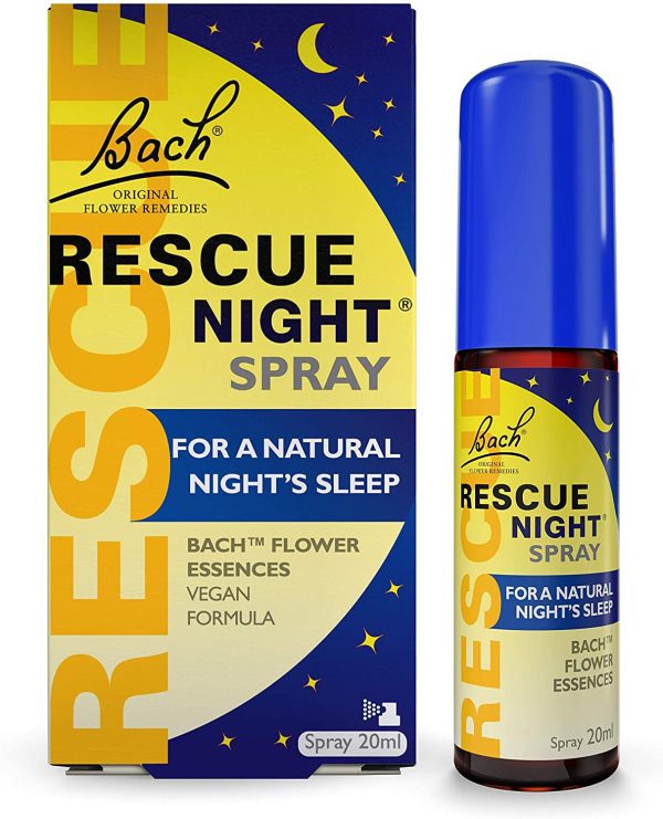 Rescue Nuit Spray, Lacher prise la nuit pour un reveil serein, Vegan, Complément alimentaire, 1 Spray x 20 ml – Image 8