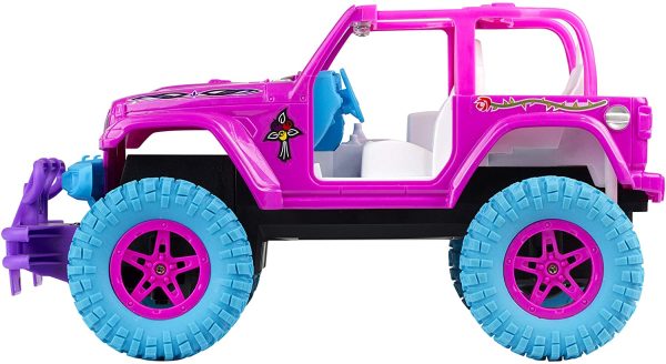 Exost télécommandée Customisable-Crossroad-Voiture Girly Tout-Terrain-Rose-Nouveauté Fun-Super Jouet pour Enfant, 20262