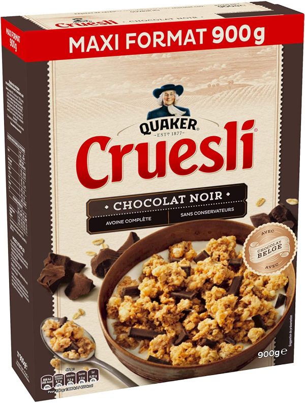 Quaker Cruesli, Chocolat Noir, 900 gramme – Image 3