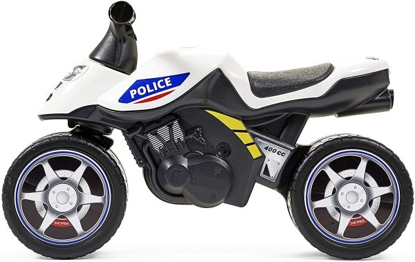 FALK - Moto draisienne Police - Dès 12 mois - Fabriqué en France - Roues extra larges - Développe l'équilibre et la motricité - 427 – Image 2