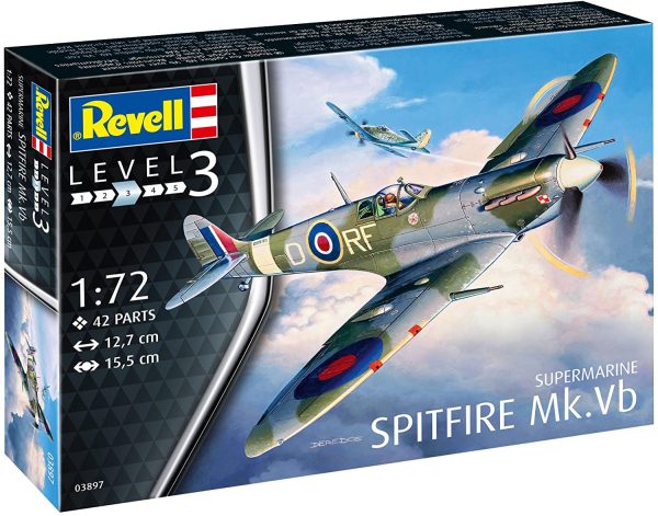 Revell- Maquette d'avion Spitfire MK. VB, 03897 – Image 8