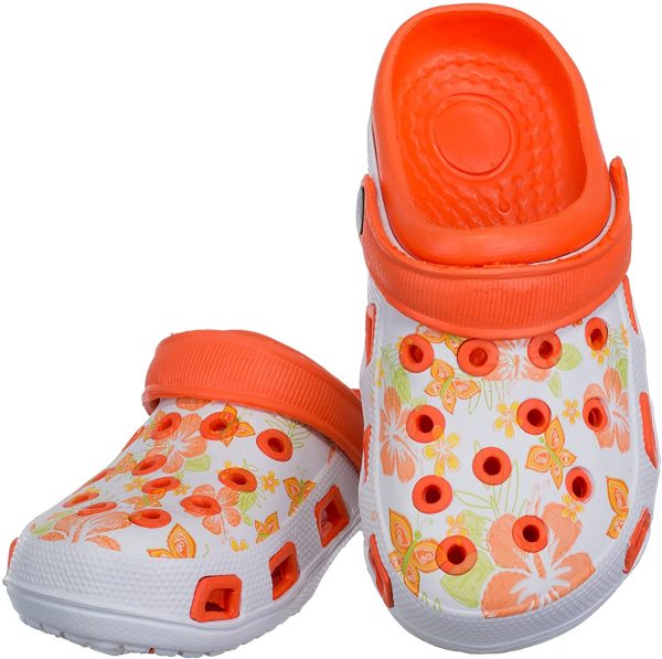 Brandsseller Sabots Femmes Chaussure de Jardin Pantoufle Plage Sandales Clogs Motif de Fleurs